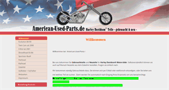 Desktop Screenshot of american-used-parts.de