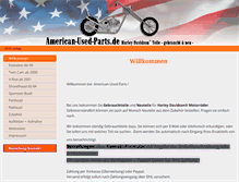 Tablet Screenshot of american-used-parts.de